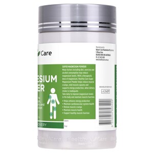 (PRE ORDER) Healthy Care Super Magnesium Powder 200g shelf life 2yrs